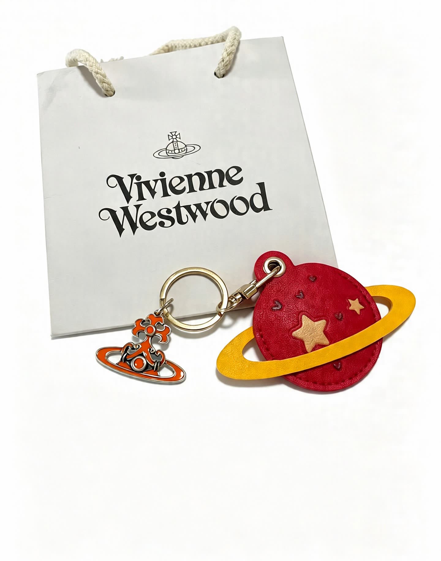 Vivienne Westwood Saturn Keychain